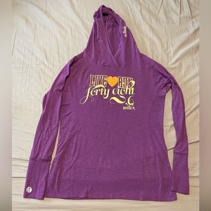 Raw Threads - Live Love Run 48.6 Vintage Dopey Disney Long Sleeve Hoodie - Large